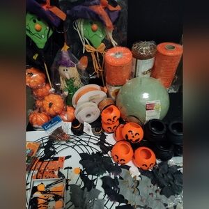 Big Collection of Halloween and Fall Craft Supplies